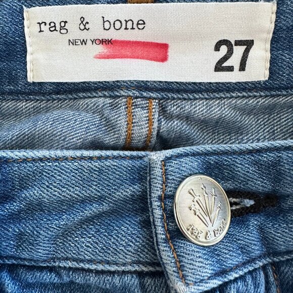 Rag & Bone High Rise Denim Skirt - Picture 5 of 10